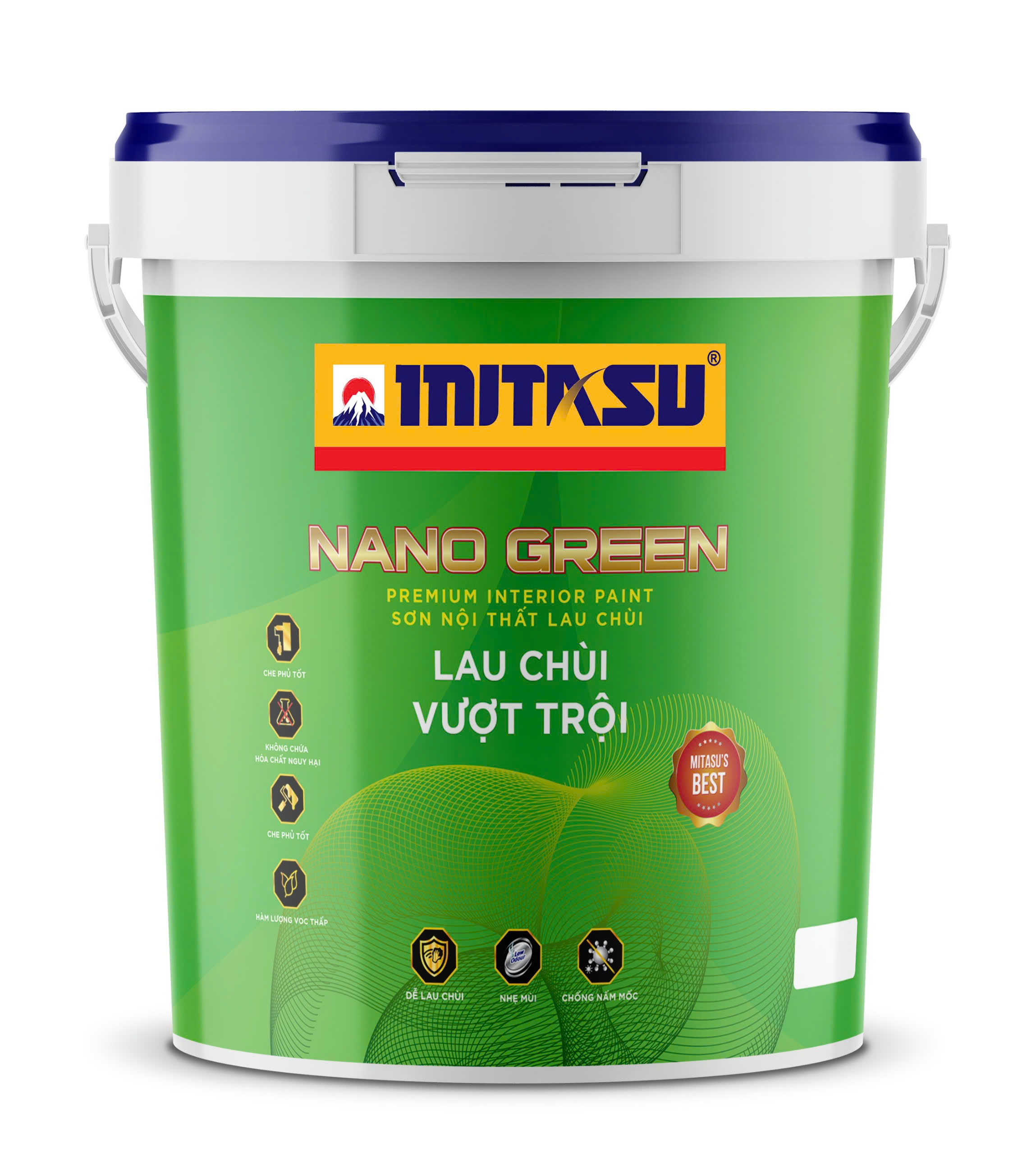 Sơn nội thất lau chùi